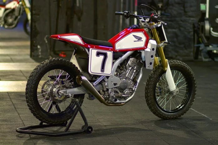 Flat track Honda CR 250